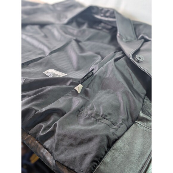 Vintage Wilson’s Leather Womens Jacket Black Size Medium Pelle Studio - Picture 7 of 13